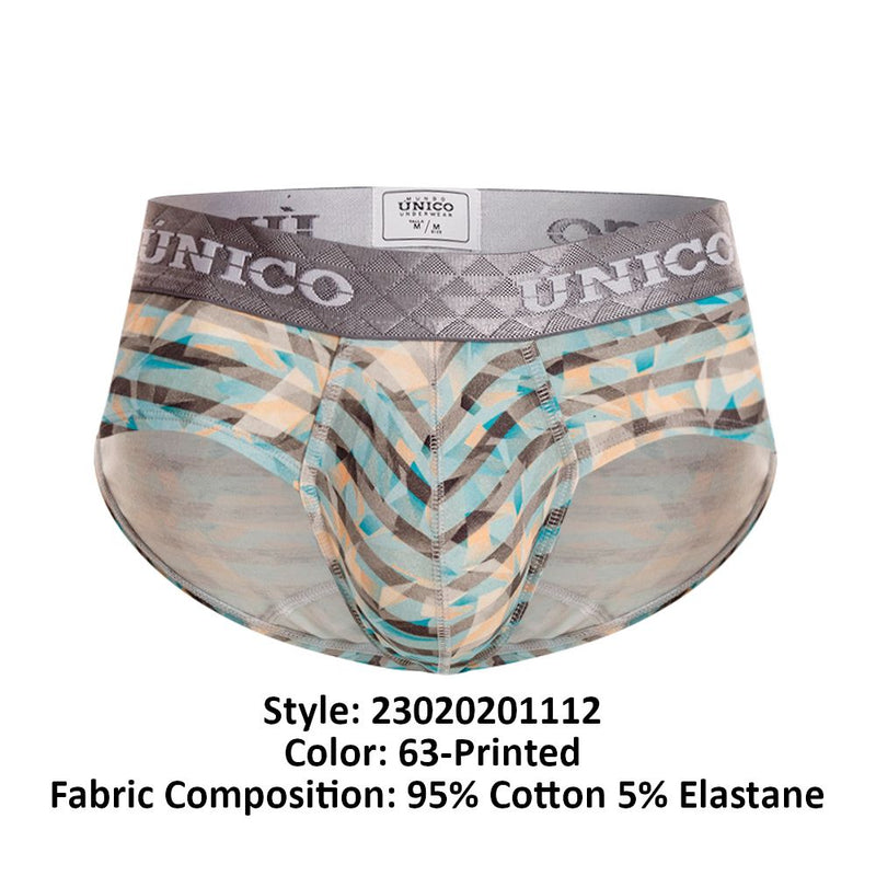 UNICO 2302020201112 Altamar Briefs Color 63 impreso