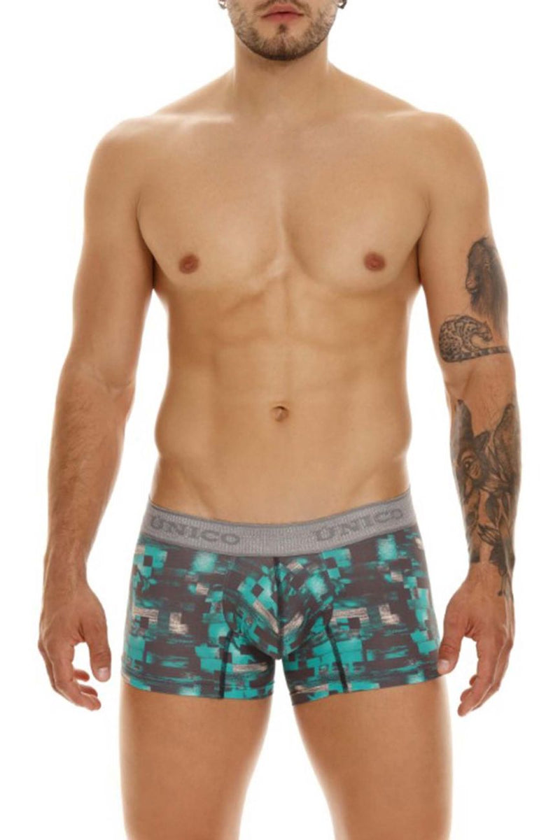 UNICO 23050100104 ESCAQUE TRUNKS COLOR 63-GREEN