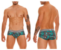 UNICO 23050201104 Escaque Briefs Color 63-Green