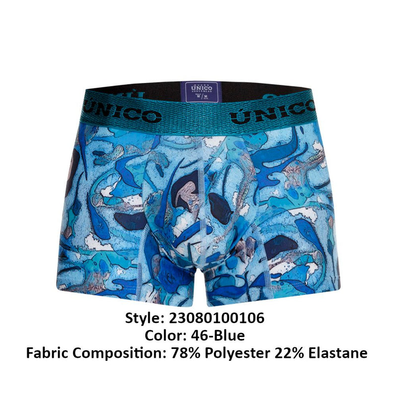 UNICO 23080100106 Atlantida Trunks Color 46-Blue