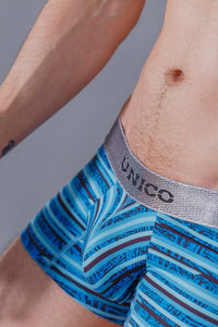 UNICO 23080100114 Rayado Trunks Color 43-Blue