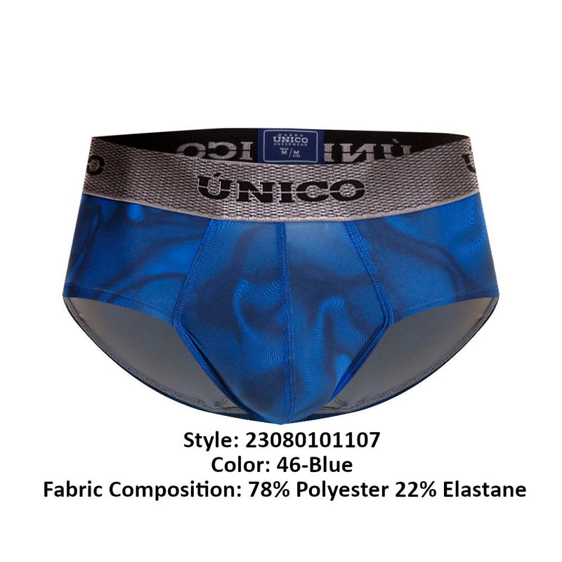 UNICO 23080101107 Oleada Briefs Couleur 46-Blue