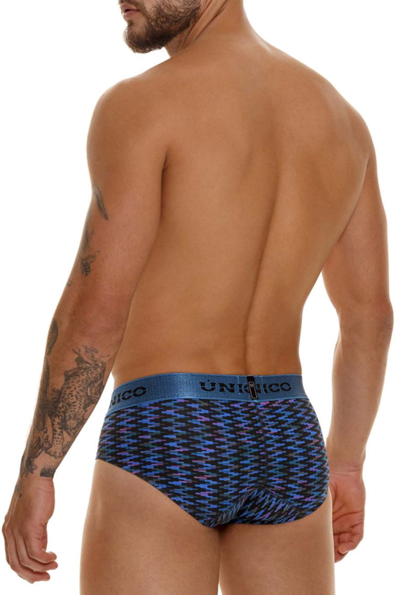 UNICO 23080101121 Filamento Briefs Color 46-Blue