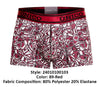 UNICO 24010100103 DECHADO Trunks Color 89-Red