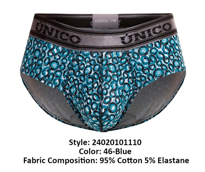 UNICO 24020101110 REDONDEL Briefs Couleurs 46-BLUE