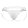 UNICO 9610020100 (9612010120100) Jockstrap Cristalino कपास रंग सफेद