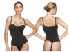 Vedette 111 Evonne Bodysuit en el color de tanga Negro