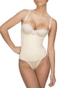 Vedette 111 Evonne Underbust Bodysuit in Thong Color Nude