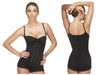 Vedette 136 Bodysuit de busto abierto de Megane con color de adornos de encaje negro