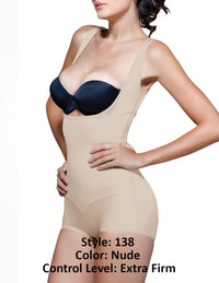 Vedette 138 Lillian High-Back Body Body Shaper Color desnudo