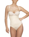 Vedette 210 Nadine Body sans bretelles en bikini couleur nue