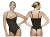 Vedette 211 Nadine Body sans bretelles en couleur noire