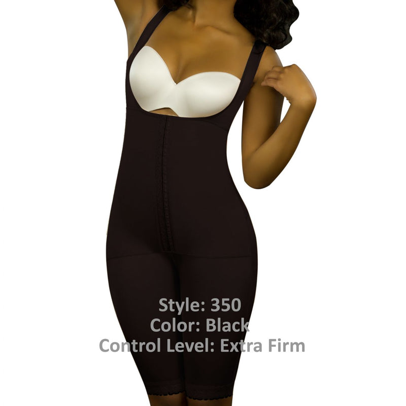 Vedette 350 Marcelle High Back Full Body Shaper Color noir