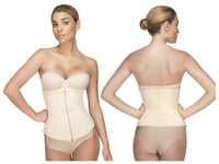 Vedette 403 Gigi Winist Cincher con color cremallera desnuda