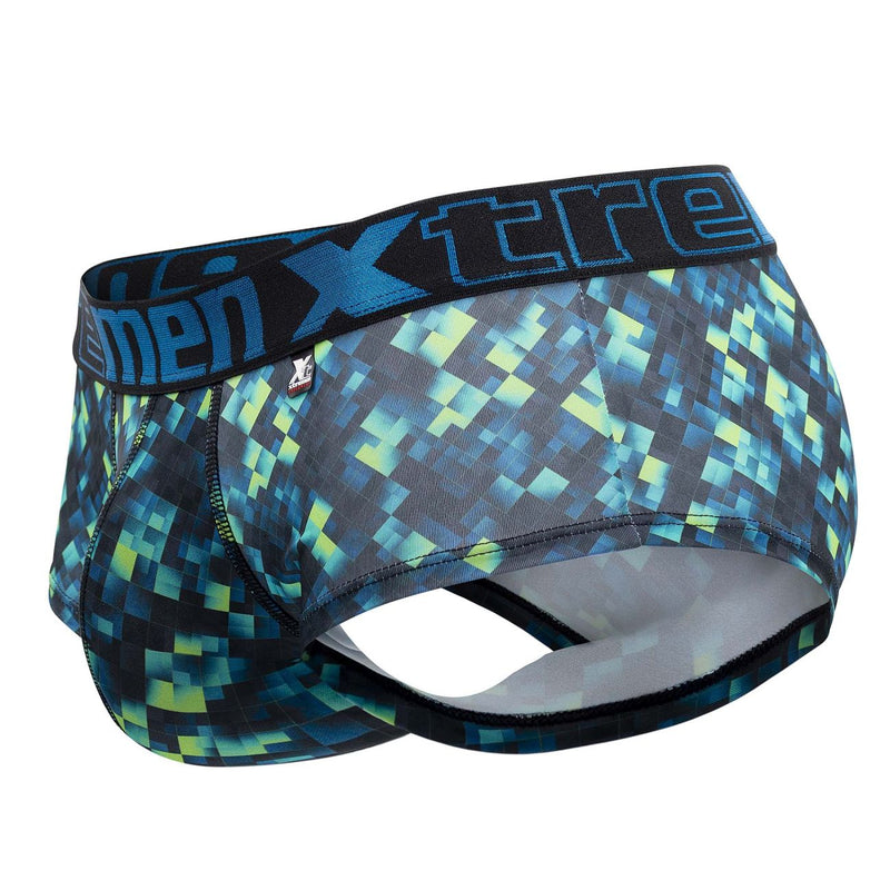 Xtremen 41313 Briefs imprimés couleur verte