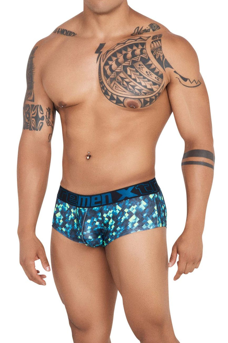 Xtremen 41313 Briefs imprimés couleur verte