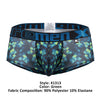 Xtremen 41313 Printed Briefs Color Green