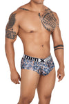 Xtremen 41313 Briefs imprimés Color Orange