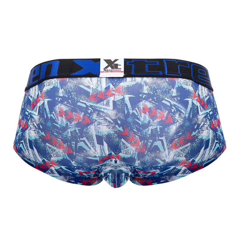 Xtremen 41313 Printed Briefs Color Royal