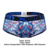 Xtremen 41313 Briefs imprimés Color Royal