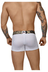 Xtremen 51436c Color de troncal geométrico Jacquard White