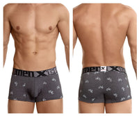 Xtremen 51437c Cycling Print Boxer Briefs Couleurs Gray foncé