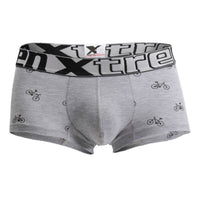 Xtremen 51437c Ciclismo Impresión Briefs Color Gris claro