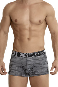 Xtremen 51443C Jacquard Camuflage Boxer Briefs Color negro