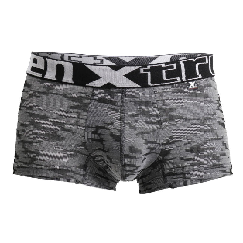 Xtremen 51443C Jacquard Camuflage Boxer Briefs Color negro