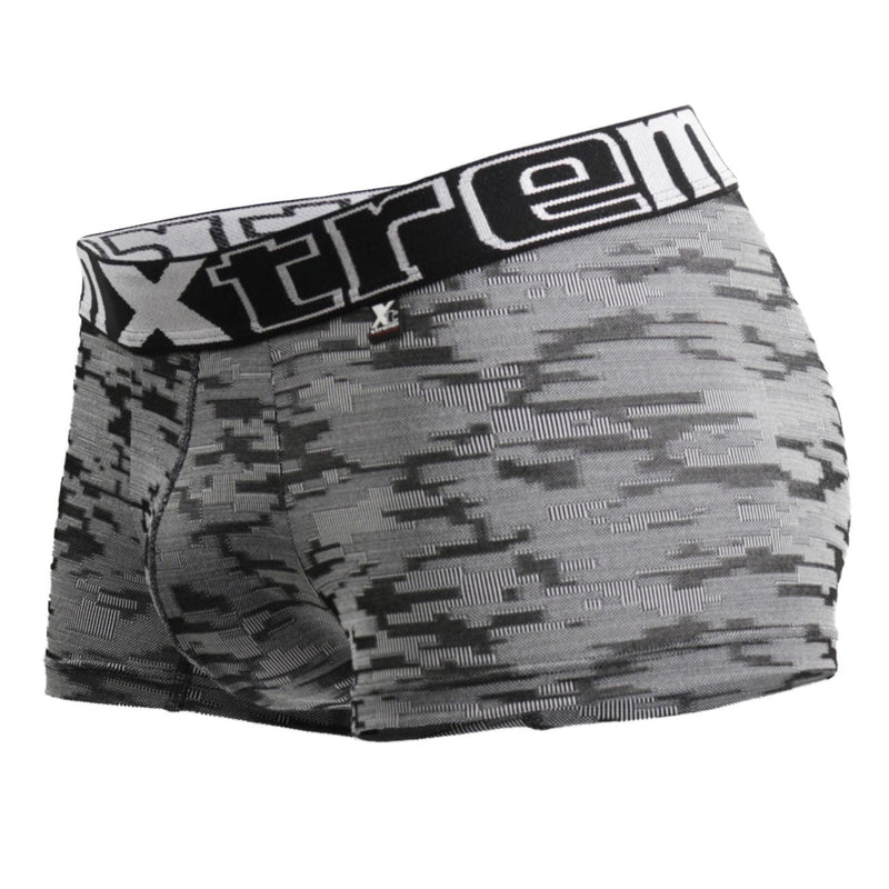 XTREMEN 51443C JACQUARD CAMOUFLAGE BOXER简报颜色黑色