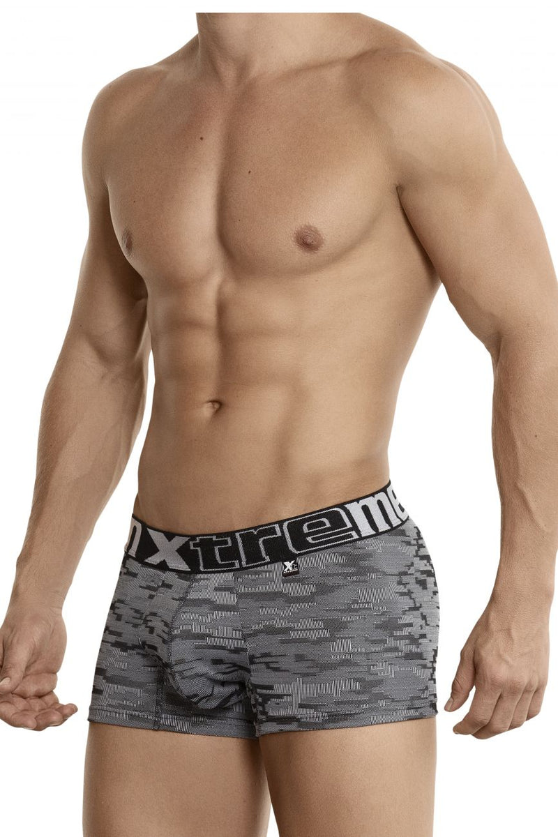 XTREMEN 51443C JACQUARD CAMOUFLAGE BOXER简报颜色黑色