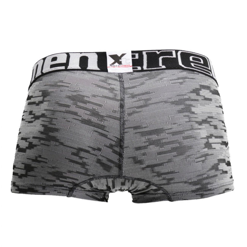 Xtremen 51443C Jacquard Camuflage Boxer Briefs Color negro