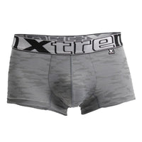 Xtremen 51443C Jacquard छलावरण बॉक्सर ब्रीफ रंग ग्रे