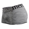 Xtremen 51443C Jacquard छलावरण बॉक्सर ब्रीफ रंग ग्रे