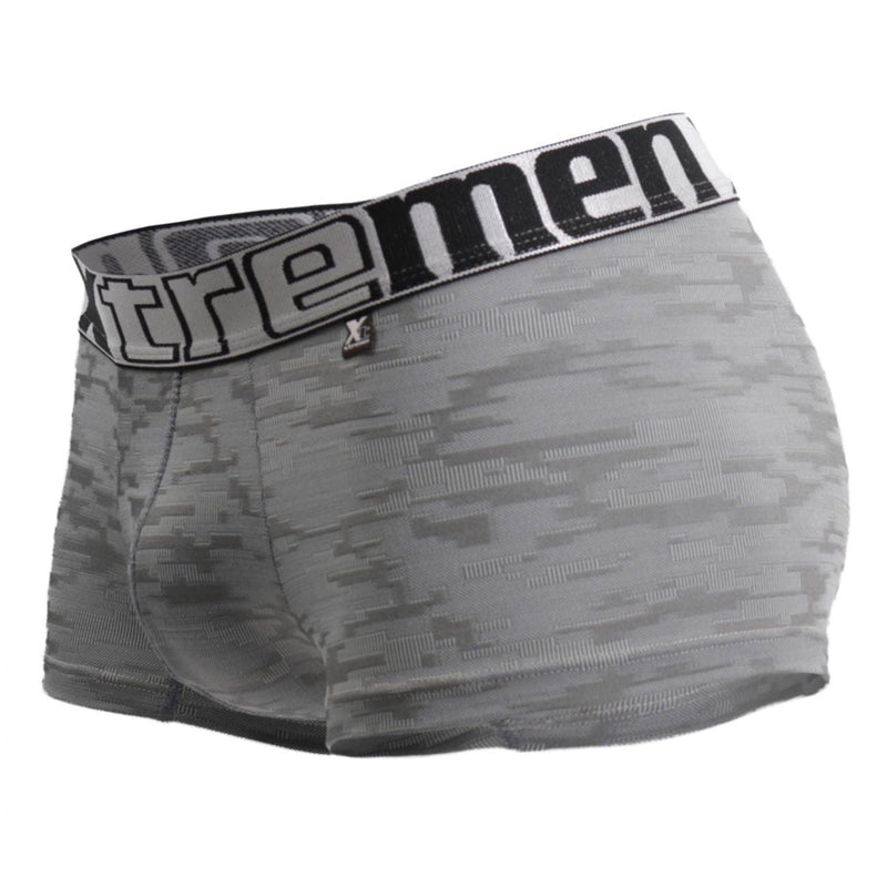 Xtremen 51443C Jacquard Camuflage Boxer Briefs Color Gris