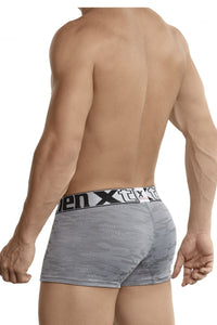 Xtremen 51443C Jacquard Camouflage Boxer Briefs Color Gray