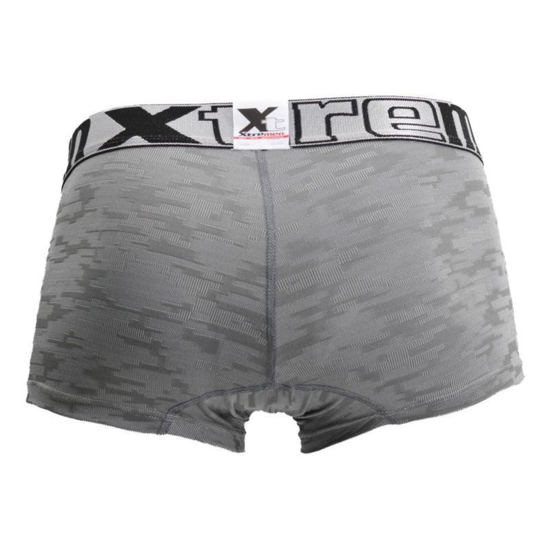 Xtremen 51443c Jacquard Camouflage Boxer Briefes Couleurs Gray