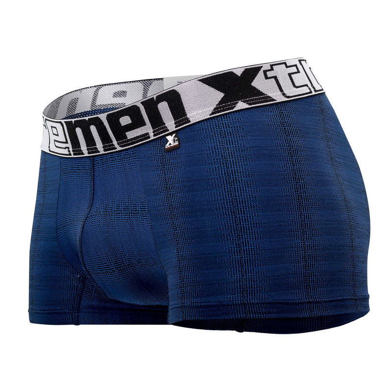 Xtremen 51451C لون صندوق جاكار هندسي أزرق