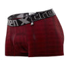 Xtremen 51451C Geometric Jacquard Trunk Color Red