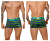 Xtremen 51453C Stripes Trunk Color verde