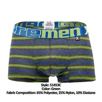 Xtremen 51453c rayures colore du tronc vert