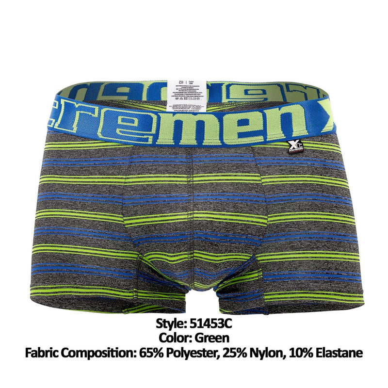 Xtremen 51453C Stripes Trunk Color verde