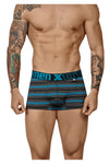 Xtremen 51453C Stripes Trunk Color Turquoise