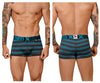 Xtremen 51453C Stripes Trunk Color turquesa