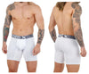 Xtremen 51461 Coton Boxer Briefes Couleurs blanches