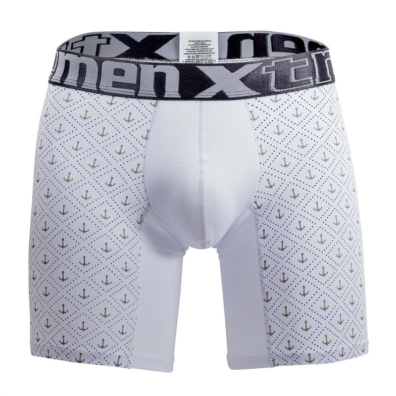 Xtremen 51461 BOXER COTTON Briefes Color blanc