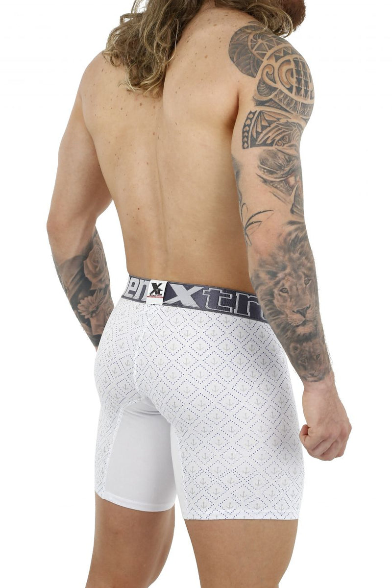 Xtremen 51461 BOXER COTTON Briefes Color blanc