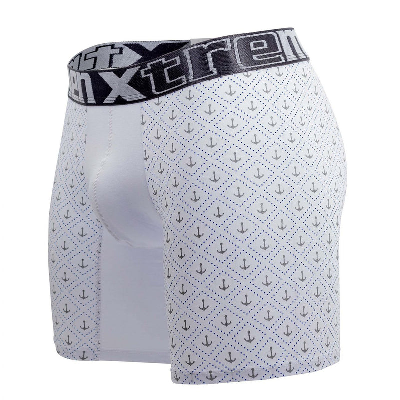 Xtremen 51461 BOXER COTTON Briefes Color blanc