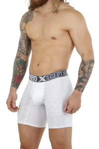 Xtremen 51461 Cotton Boxer Briefs Color White