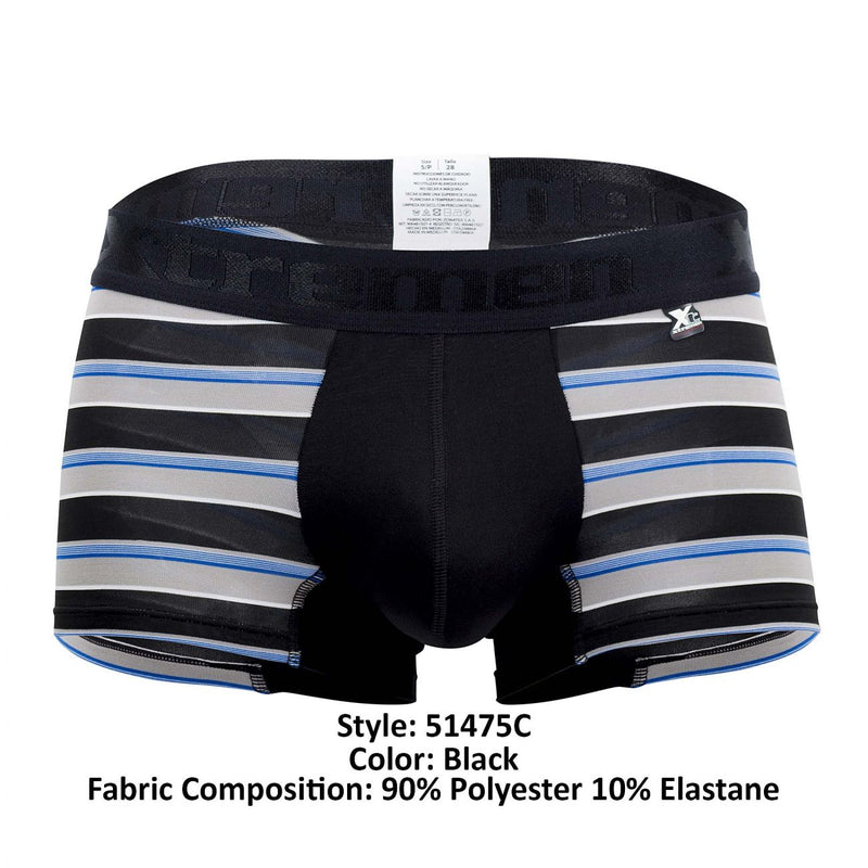 Xtremen 51475c Microfibre Athletic Trunks Color noir